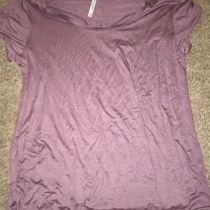 Purple Workout Tee